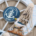 航海車輪の装飾木製のステアリングホイール